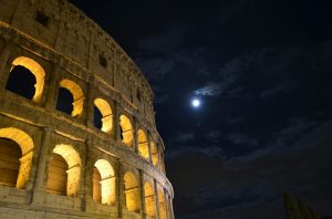 Cena romantica a Roma